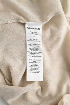 Pull Zadig & Voltaire Beige en Cachemire