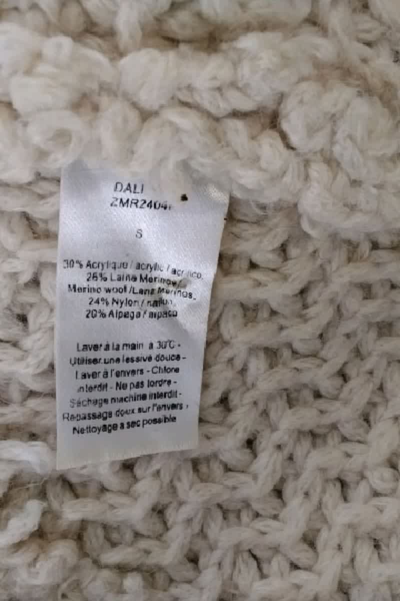 Pull Zadig & Voltaire Beige en Synthétique