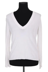 Pull Zadig & Voltaire Blanc en Viscose, taille S - Seconde Main