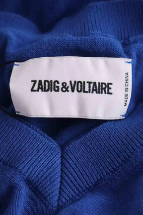 Pull Zadig & Voltaire Bleu en Coton