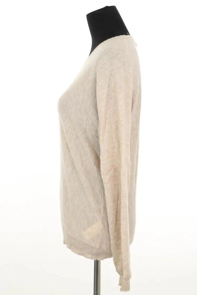 Pull Zadig & Voltaire Ecru en Cachemire