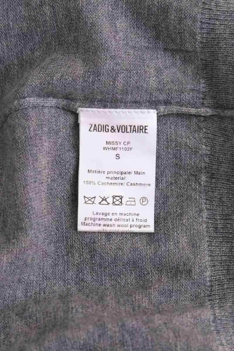 Pull Zadig & Voltaire Gris en Cachemire