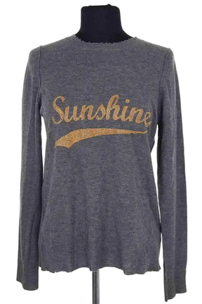 Pull Zadig & Voltaire Gris en Cachemire, taille S - Seconde Main