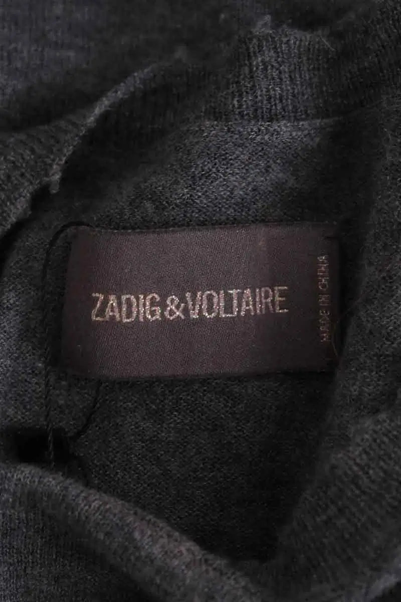Pull Zadig & Voltaire Gris en Cachemire