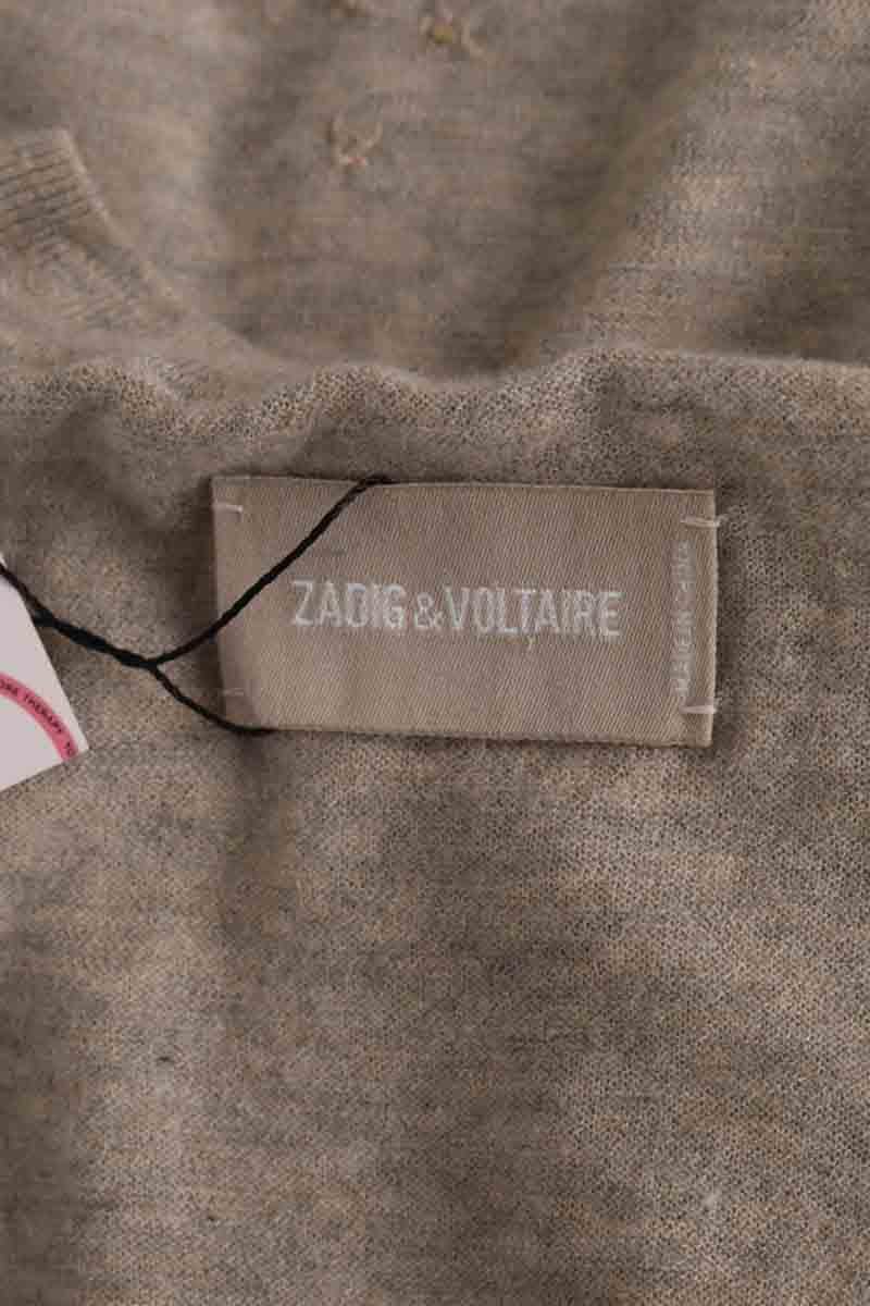 Pull Zadig & Voltaire Gris en Cachemire