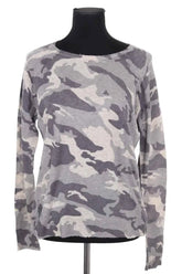 Pull Zadig & Voltaire Gris en Coton, taille S - Seconde Main