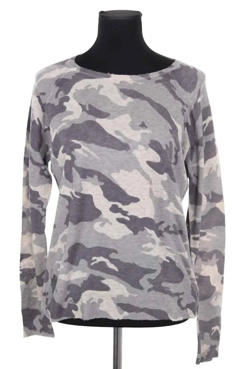 Pull Zadig & Voltaire Gris en Coton, taille S - Seconde Main