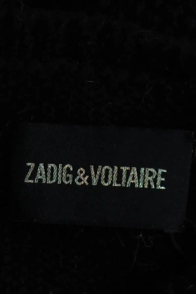 Pull Zadig & Voltaire Magot Noir en Laine