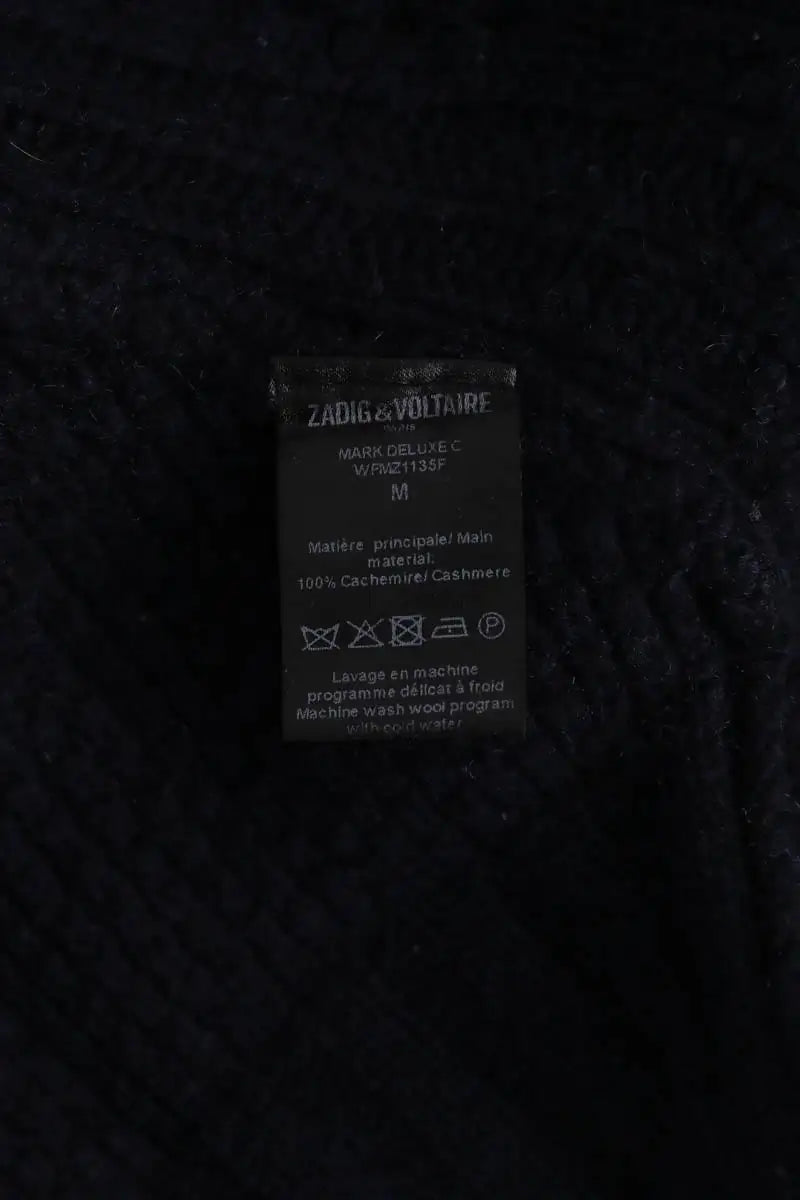 Pull Zadig & Voltaire Marine en Cachemire