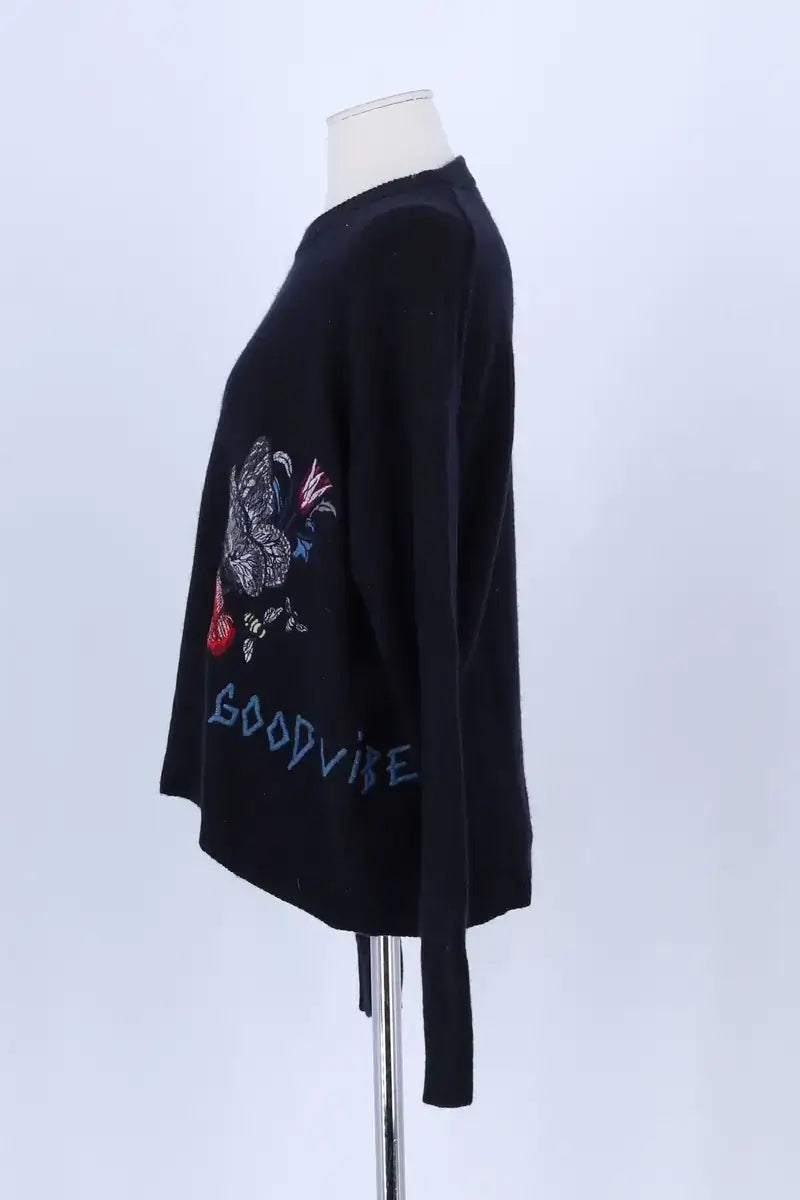 Pull Zadig & Voltaire Marine en Cachemire