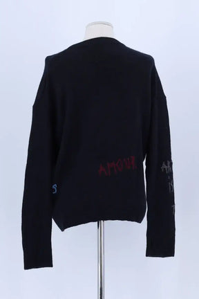 Pull Zadig & Voltaire Marine en Cachemire