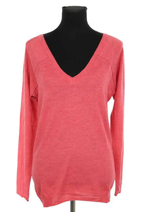 Pull Zadig & Voltaire Marna Rose en Laine, taille L - Seconde Main