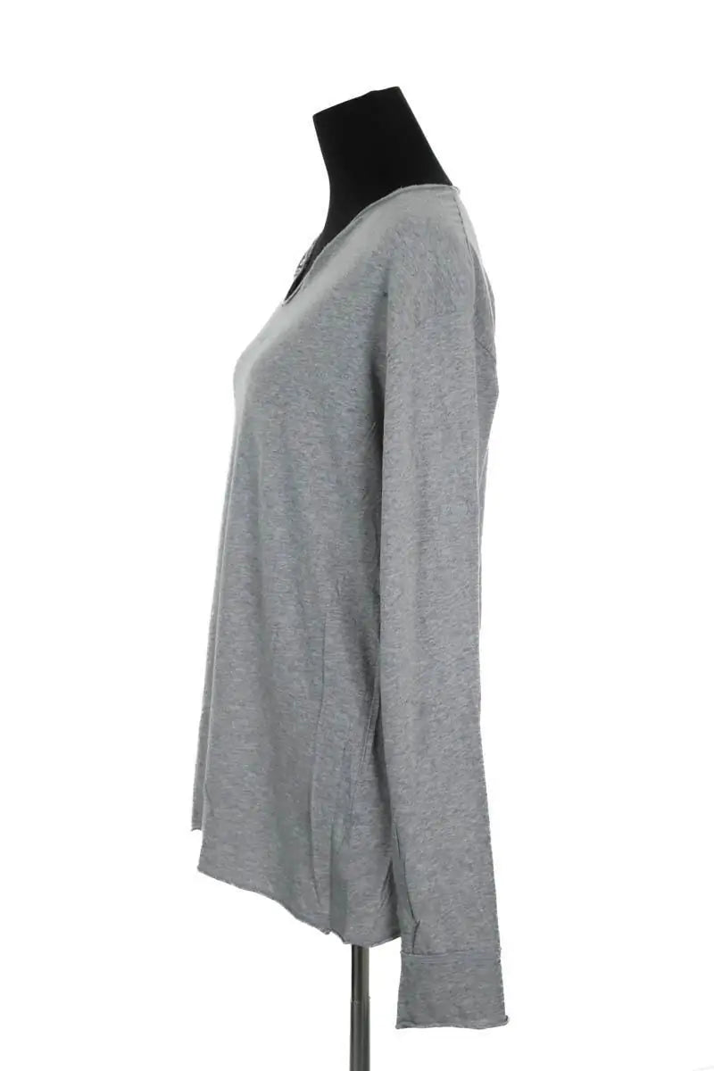 Pull Zadig & Voltaire MONASTIR Gris en Coton