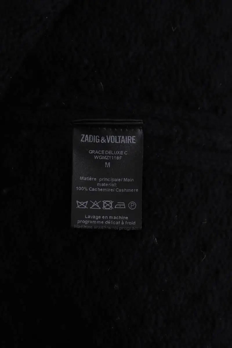 Pull Zadig & Voltaire Noir en Cachemire