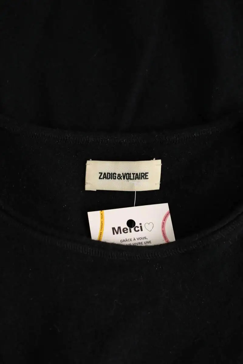 Pull Zadig & Voltaire Noir en Cachemire