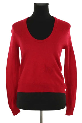 Pull Zadig & Voltaire Rina star Rouge en Laine, taille S - Seconde Main