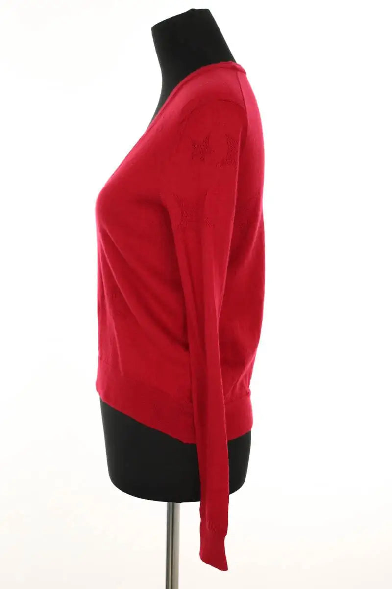 Pull Zadig & Voltaire Rina star Rouge en Laine