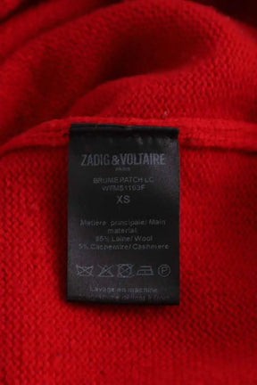 Pull Zadig & Voltaire Rouge en Laine