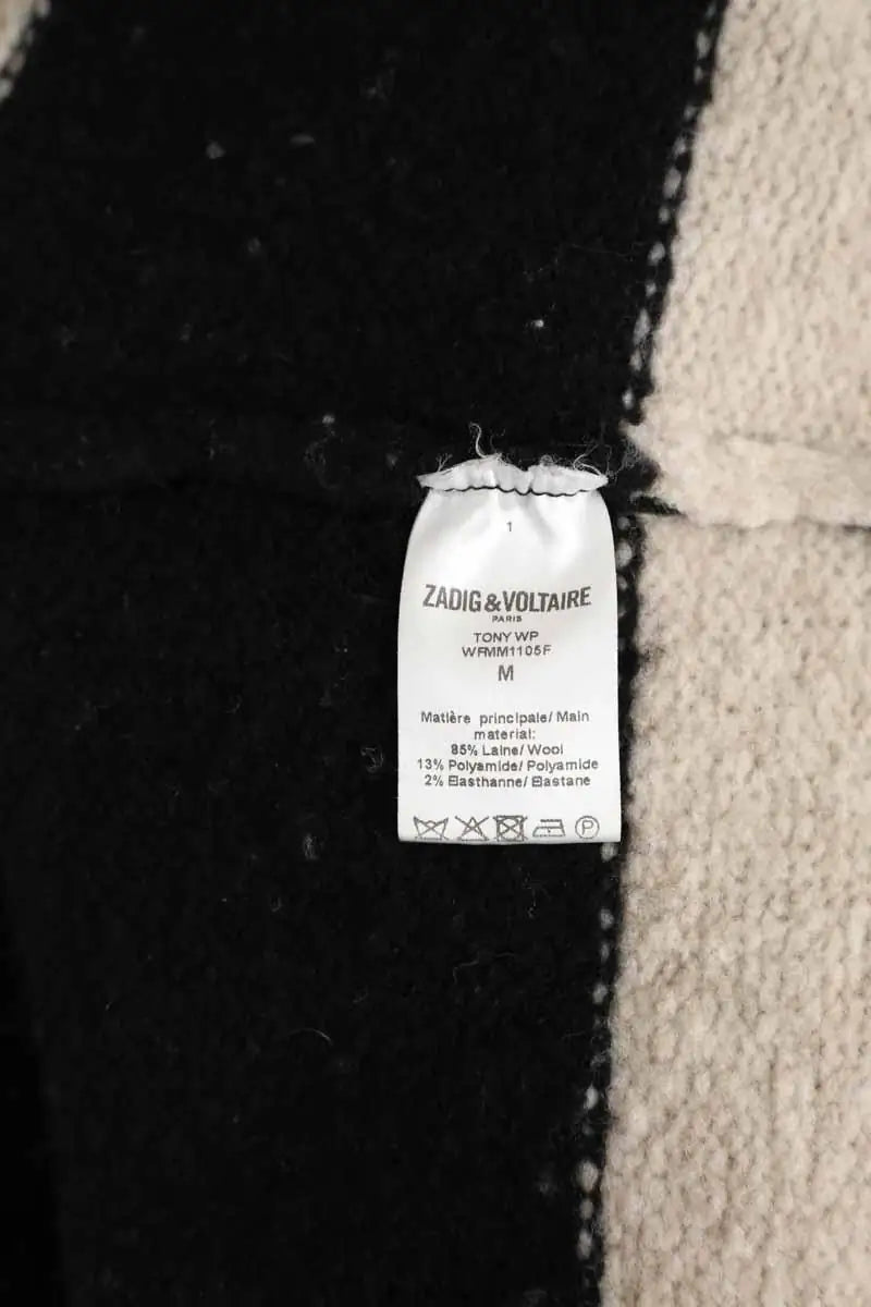 Pull Zadig & Voltaire Tony Multicolore en Laine