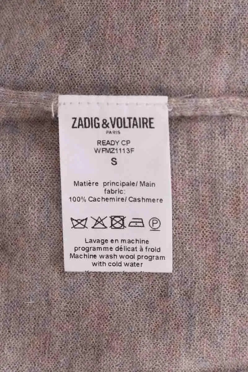 Pull Zadig & Voltaire Violet en Cachemire