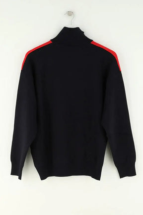 Pull zippé Sandro Marine en Viscose