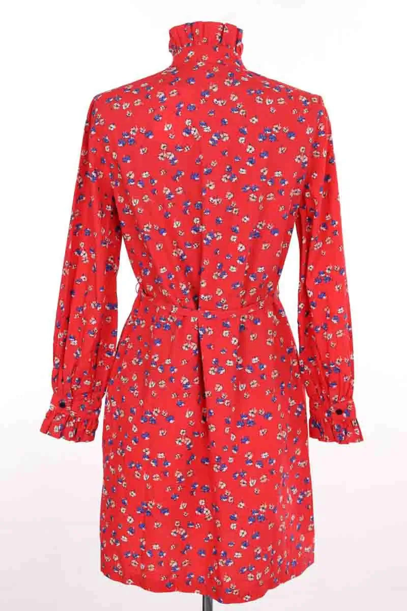 Robe Claudie Pierlot Rouge en Coton