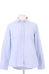 Chemise Sézane Bleu en Coton, taille M - Seconde Main
