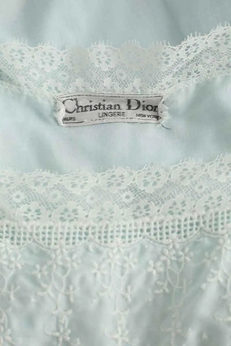 Pyjama Dior Bleu en Coton