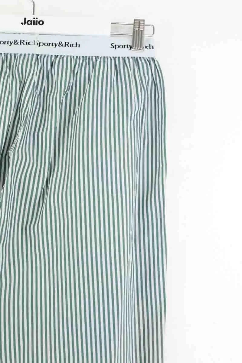 Pyjama Sporty & Rich Vert en Coton