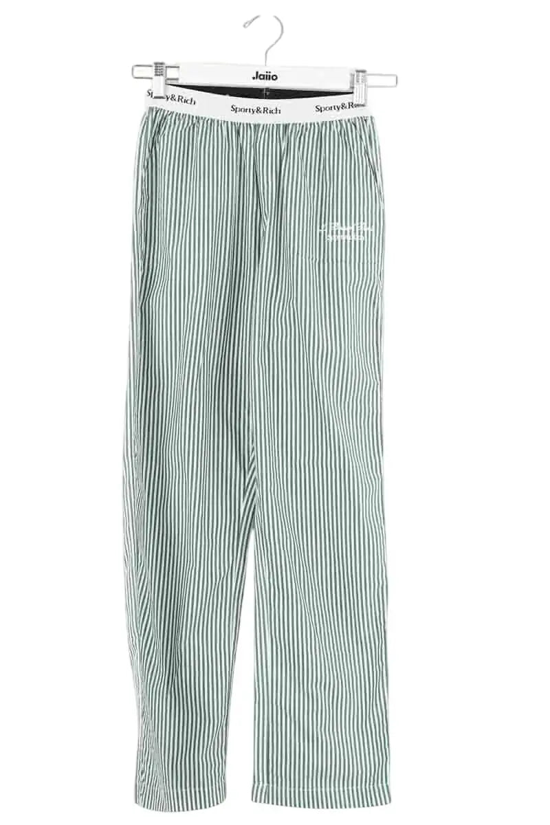 Pyjama Sporty & Rich Vert en Coton, taille XS - Seconde Main