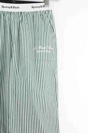 Pyjama Sporty & Rich Vert en Coton