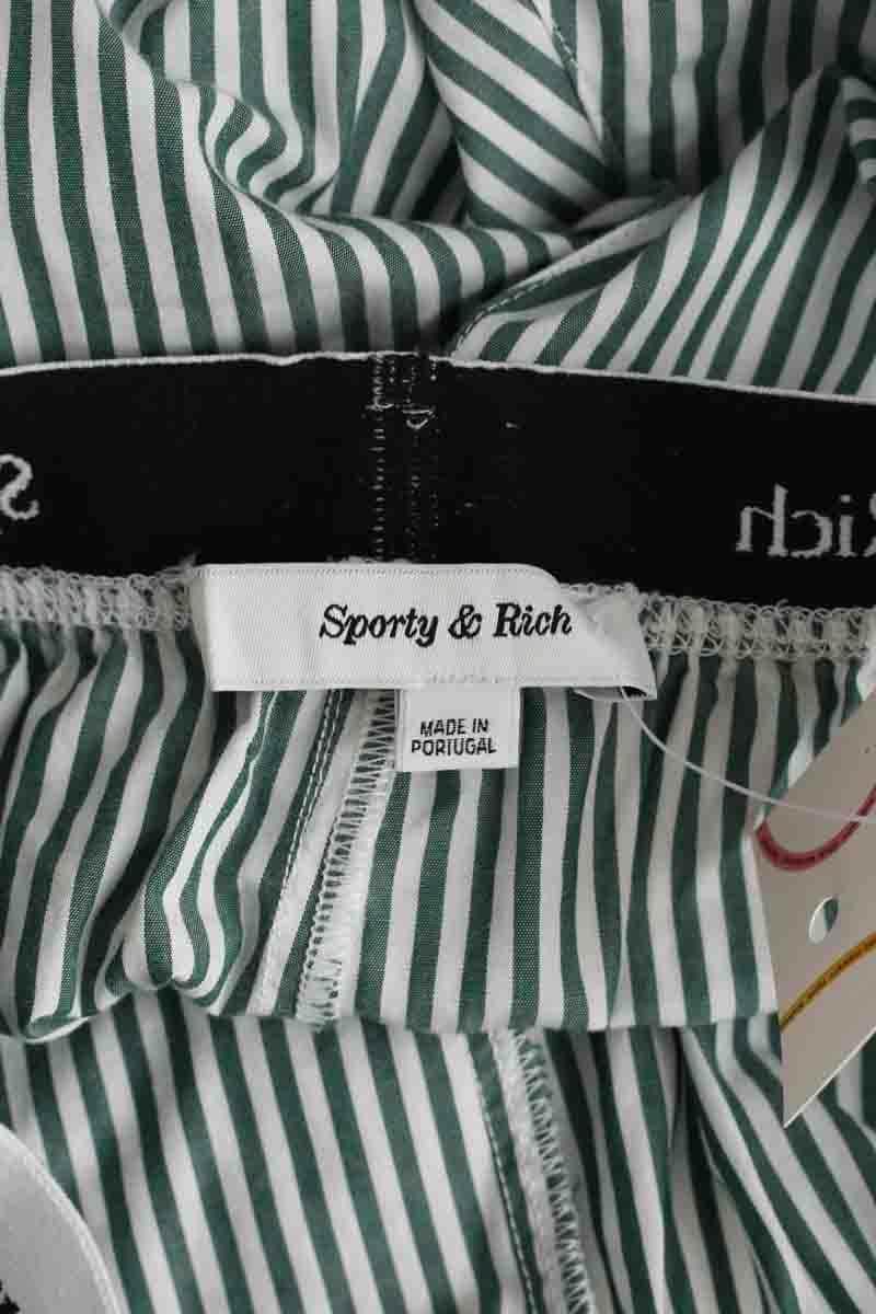 Pyjama Sporty & Rich Vert en Coton