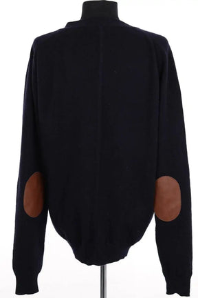Cardigan Sandro Marine en Cachemire