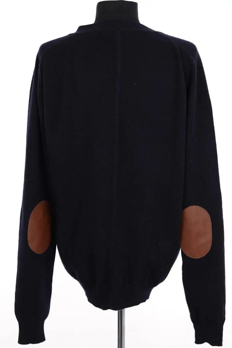 Cardigan Sandro Marine en Cachemire