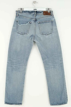 Jean droit MOUSSY Bleu en Coton