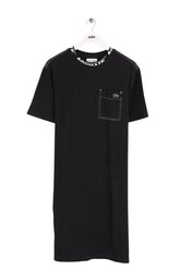 Robe Lacoste Noir en Coton, taille M - Seconde Main