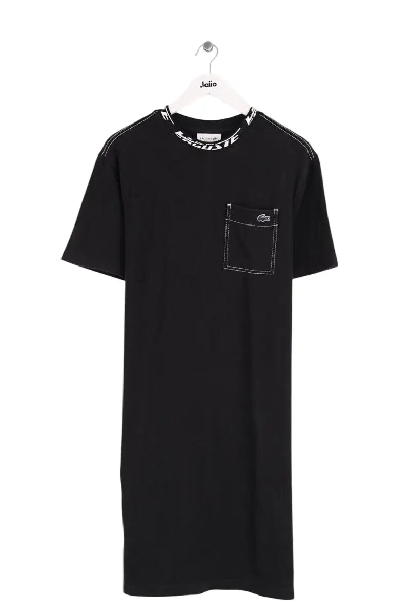 Robe Lacoste Noir en Coton, taille M - Seconde Main