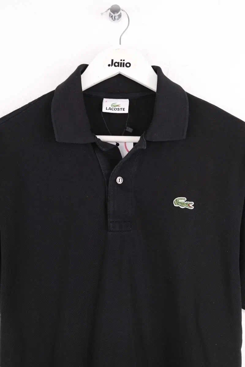 Polo Lacoste Noir en Coton