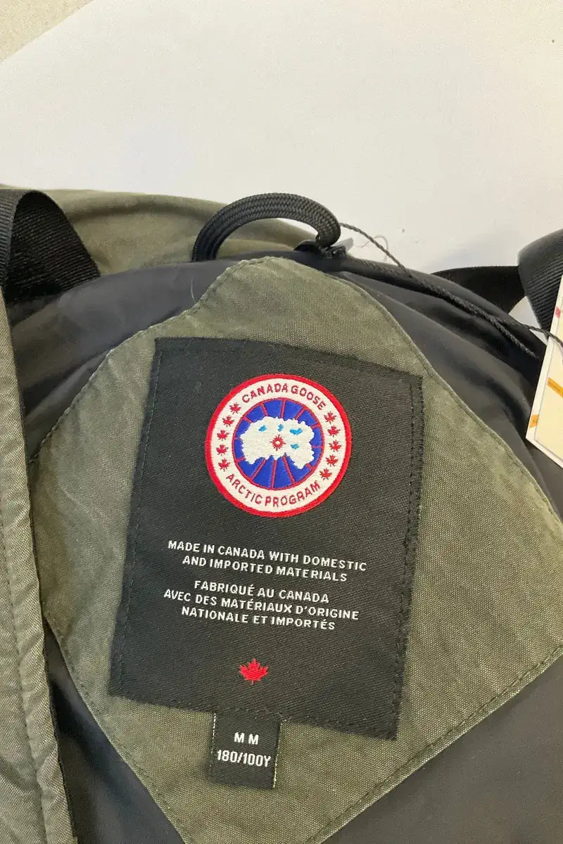 Doudoune Canada Goose Kaki en Coton