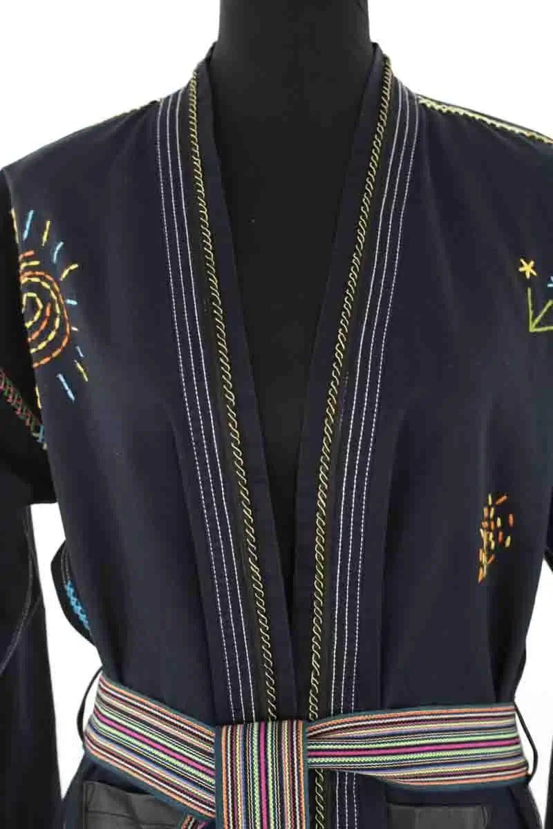 Veste Monoki Noir en Coton