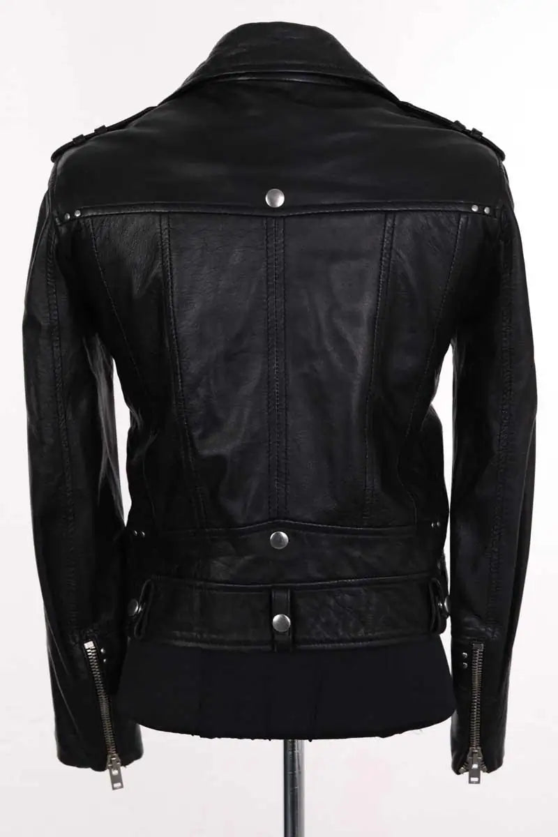Veste The Kooples Noir en Cuir