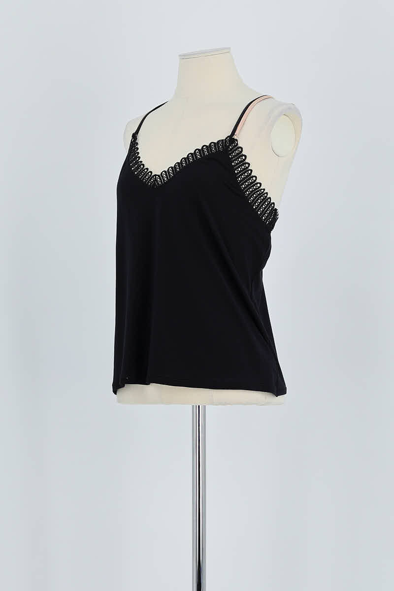 Top sans manche Livy  Noir