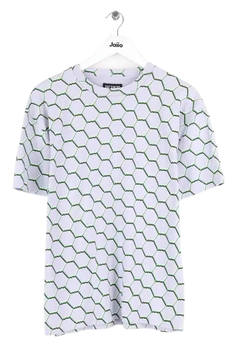 T-shirt Raf Simons Gris en Coton, taille L - Seconde Main