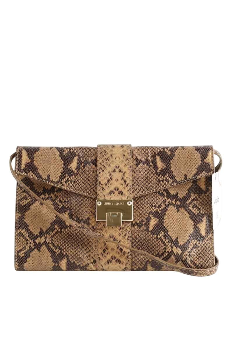 Pochette Jimmy Choo  Marron