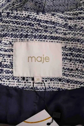 Veste Maje Bleu en Coton