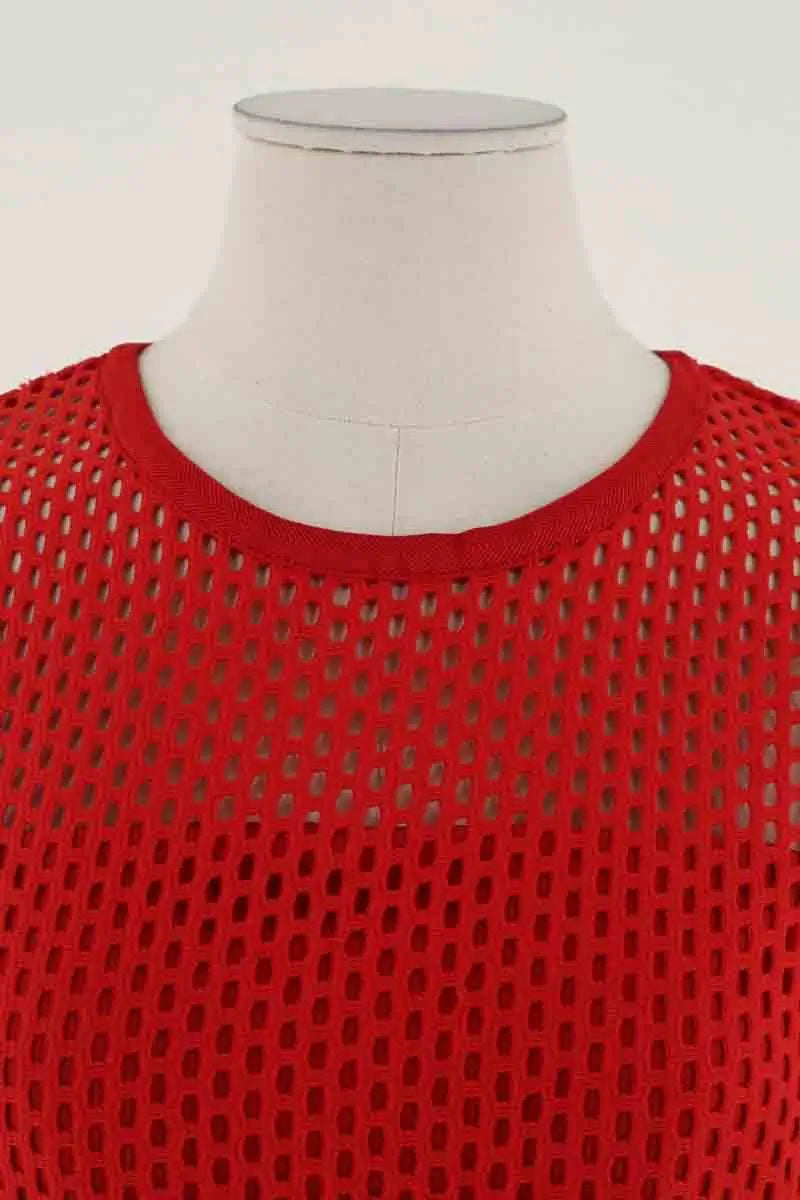 Robe Sandro Rouge en Synthétique