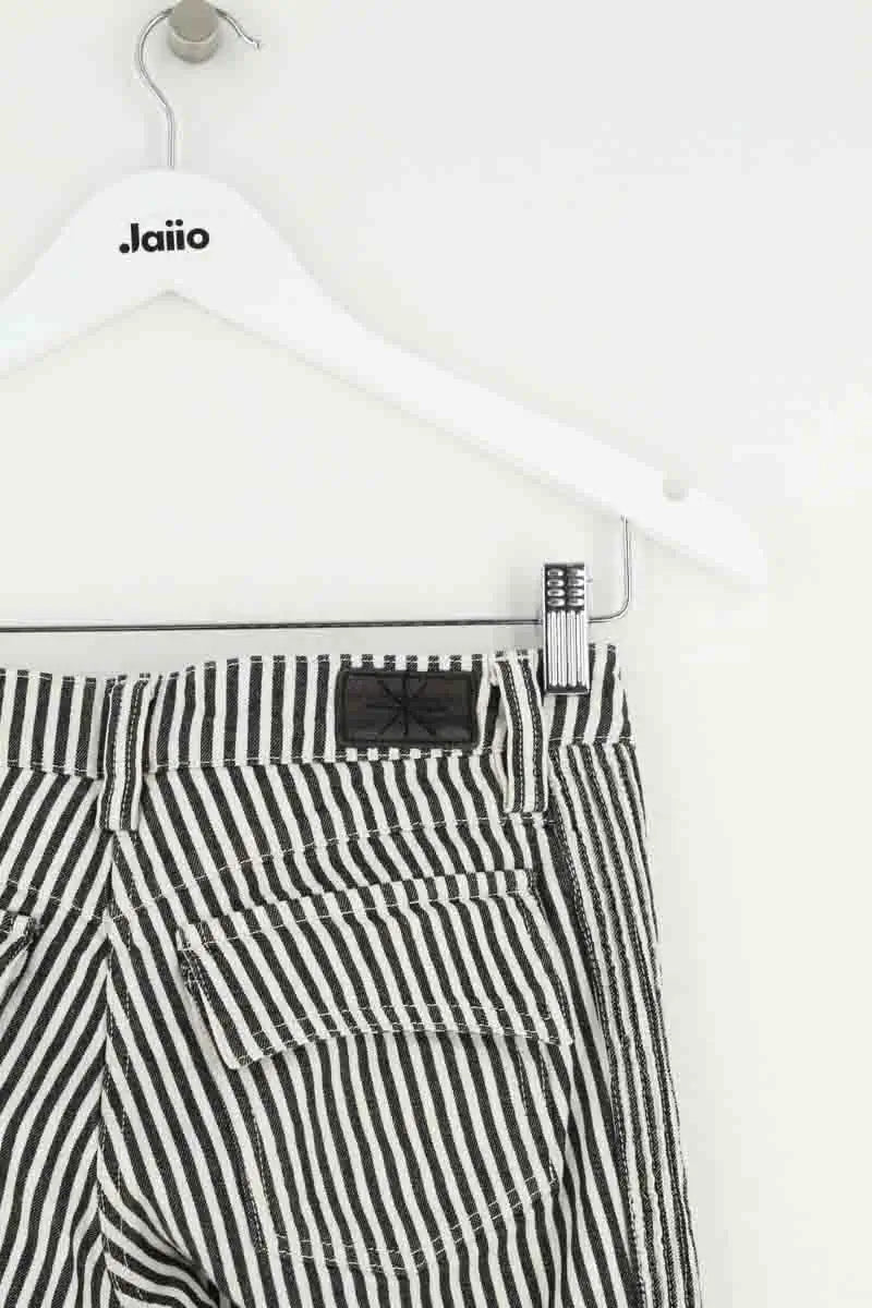 Jean droit Isabel Marant Noir en Coton