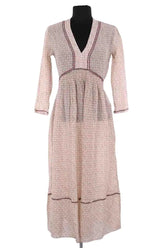 Robe Vanessa Bruno Ecru en Synthétique, taille S - Seconde Main