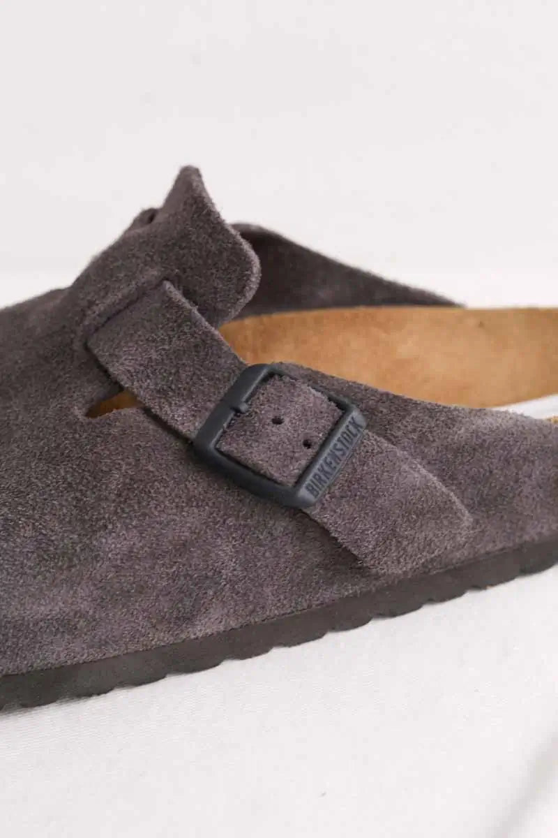Sabots Birkenstock Marron en Daim