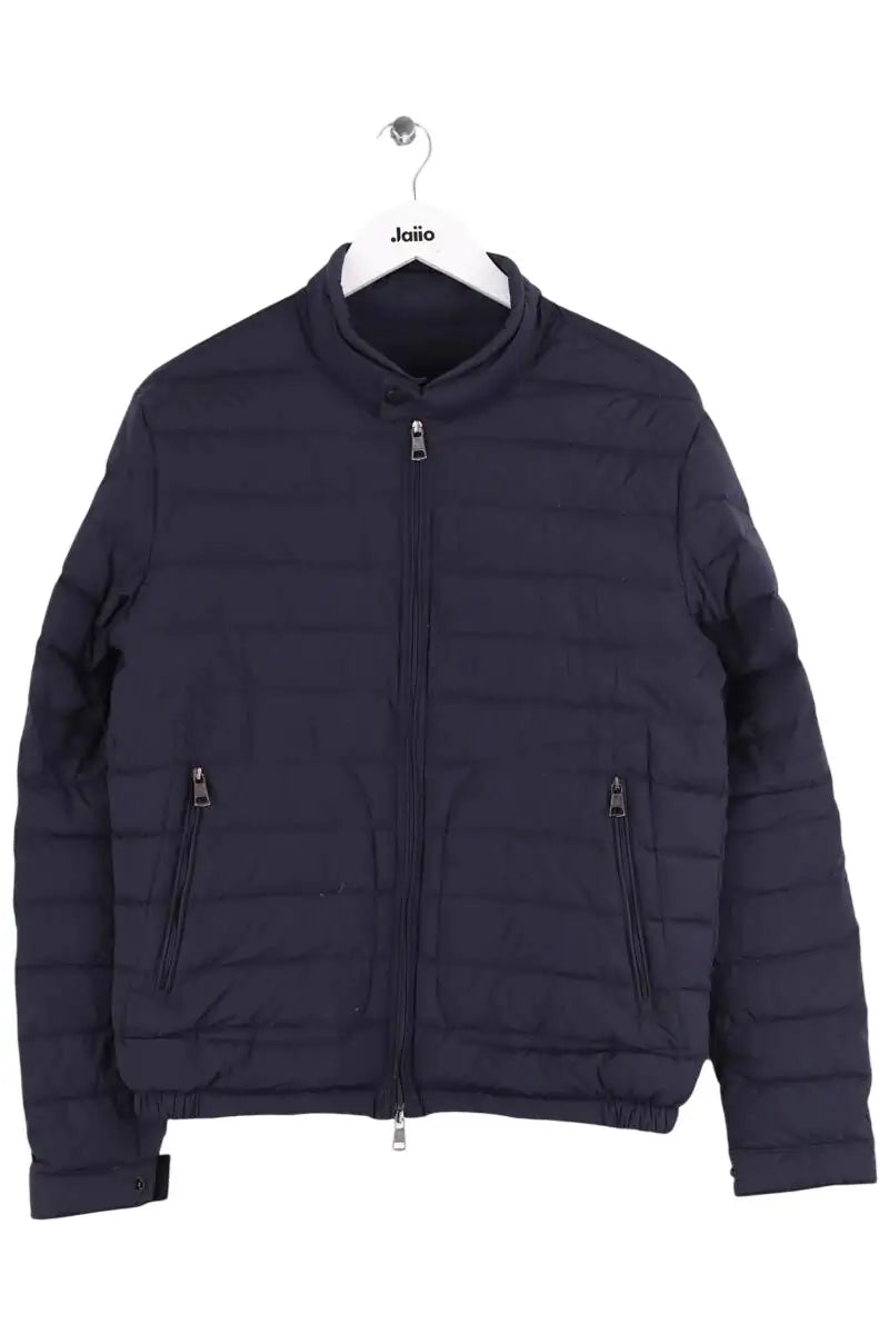 Doudoune Moncler Marine en Laine, taille M - Seconde Main